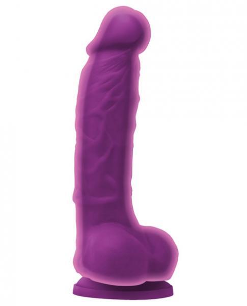 Colours Dual Density 5 inches Purple Dildo - ACME Pleasure