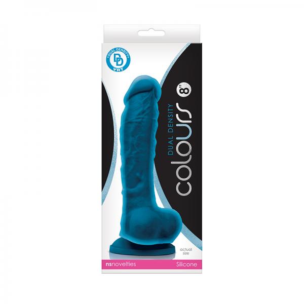 Colours Dual Density 8in Blue - ACME Pleasure