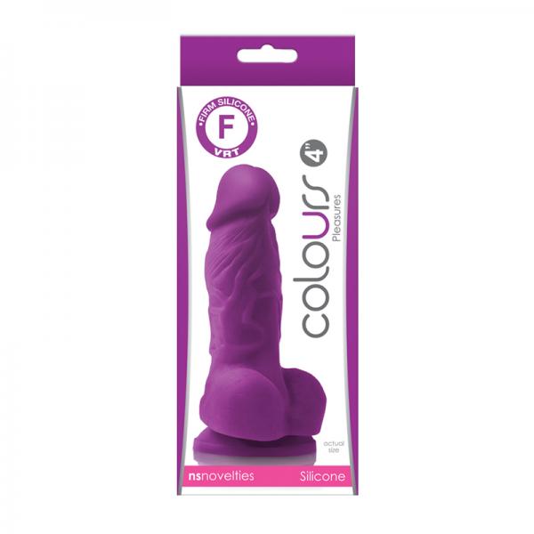 Colours Pleasures 4in Purple - ACME Pleasure