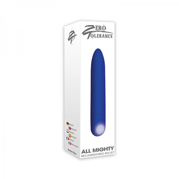 The All Mighty Bullet Vibrator Blue - ACME Pleasure