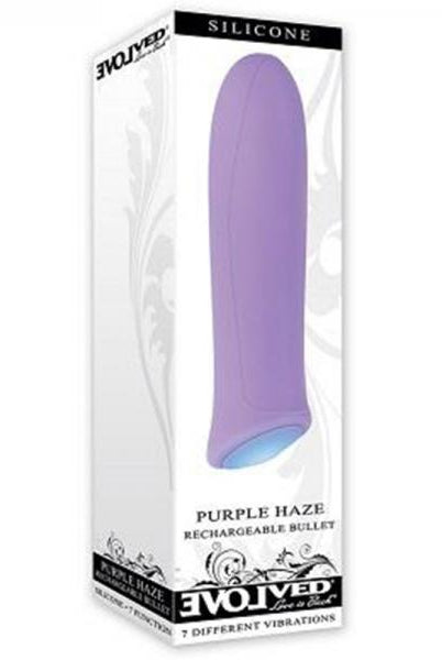Evolved Purple Haze Rechargeable Bullet 7 Function Silicone Waterproof - ACME Pleasure