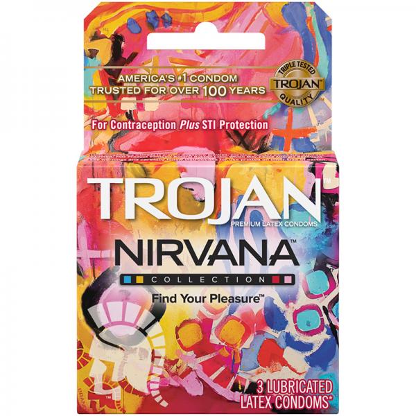 Trojan Nirvana 3pk - ACME Pleasure