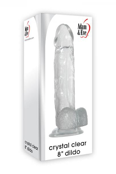 A&e Crystal Clear 8in Dildo - ACME Pleasure