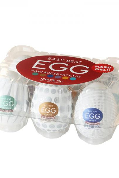 Tenga Egg Variety Pack Hard Boiled Strokers 6 Pack - ACME Pleasure