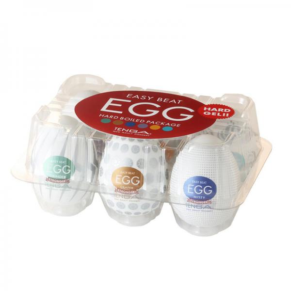 Tenga Egg Variety Pack Hard Boiled Strokers 6 Pack - ACME Pleasure