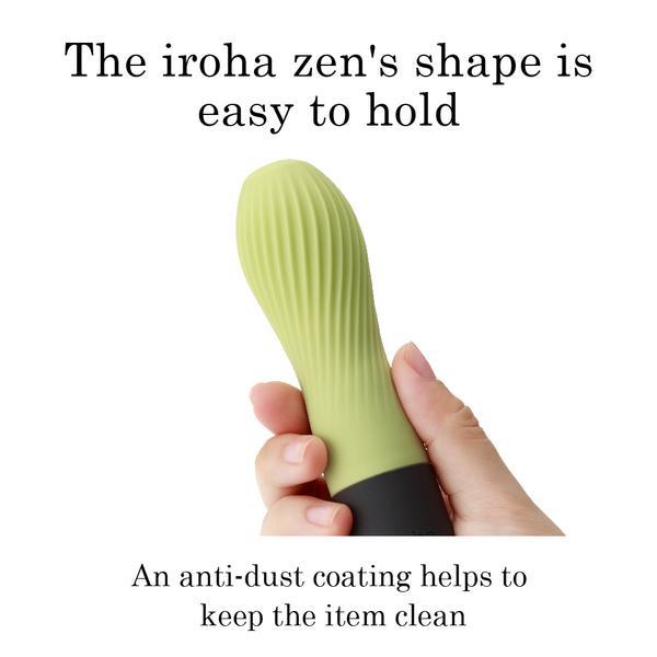 Iroha Zen By Tenga Matcha Green Vibrator - ACME Pleasure