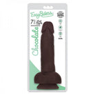 Easy Rider Bioskin Dual Density Dong 7in With Balls Chocolate - ACME Pleasure
