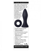 Mighty Mini Butt Plug Rechargeable Black Vibrator - ACME Pleasure