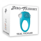 The Teal Tickler Vibrating Cock Ring - ACME Pleasure