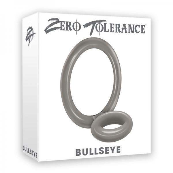 Bullseye Cock Ring Double Ring Smoke - ACME Pleasure