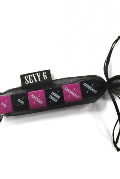 Sexy 6 Foreplay Edition Dice Game - ACME Pleasure
