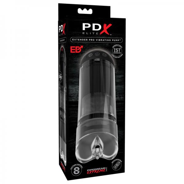 PDX Elite Extender Pro Vibrating Penis Pump - ACME Pleasure