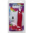 Crystal Jellies - 8in Realistic Cock W/balls Pink - ACME Pleasure