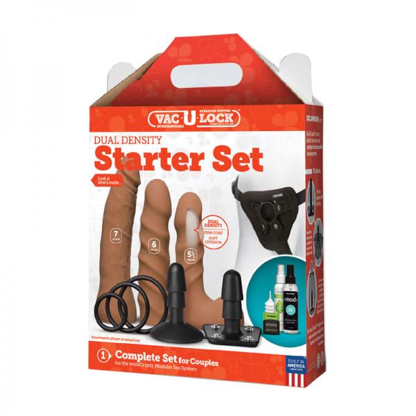 Vac-u-lock - Dual Density Starter Set Caramel - ACME Pleasure