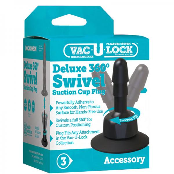 Vac-U-Lock Deluxe 360 Degree Swivel Suction Cup Plug - ACME Pleasure