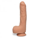 The D 9 inches Uncut D With Balls Ultraskyn Beige Dildo - ACME Pleasure