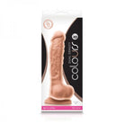 Colours Dual Density 8 inches Beige Dildo - ACME Pleasure