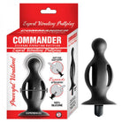 Commander Expert Vibrating Butt Plug Black - ACME Pleasure