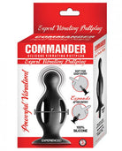 Commander Expert Vibrating Butt Plug Black - ACME Pleasure