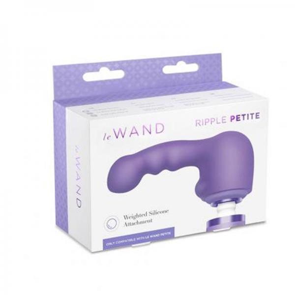 Le Wand Petite Ripple Weighted Silicone Attachment - ACME Pleasure