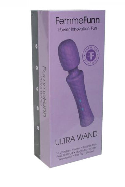 Femmefunn Ultra Wand Body Massager Purple - ACME Pleasure