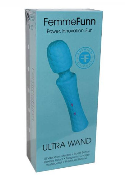 Femmefunn Ultra Wand Body Massager Blue - ACME Pleasure