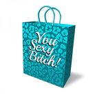 You Sexy Bitch Gift Bag Teal Blue 10 inches - ACME Pleasure