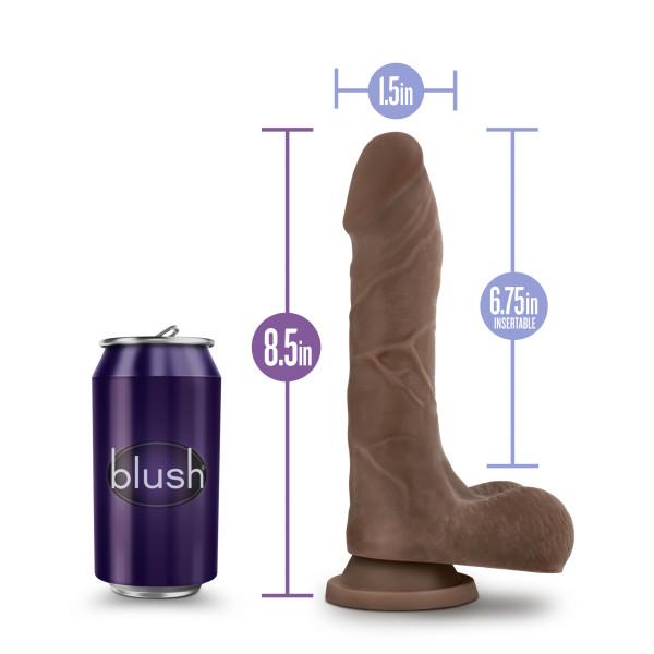 Au Naturel Mister Perfect Chocolate Brown Dildo - ACME Pleasure