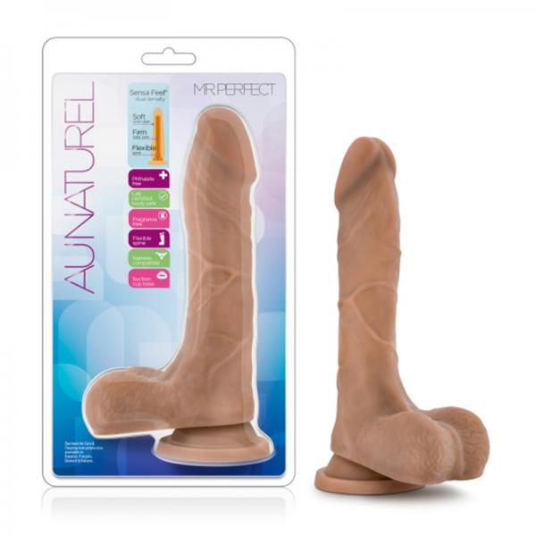 Au Naturel Mister Perfect Mocha Tan Dildo - ACME Pleasure