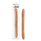 Dr Skin 18 inches Double Dildo Mocha Tan - ACME Pleasure