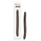 Dr Skin 16 inches Double Dildo Chocolate Brown - ACME Pleasure