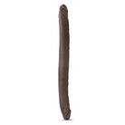 Dr Skin 16 inches Double Dildo Chocolate Brown - ACME Pleasure