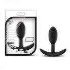 Luxe - Wearable Vibra Slim Plug - Small - Black - ACME Pleasure