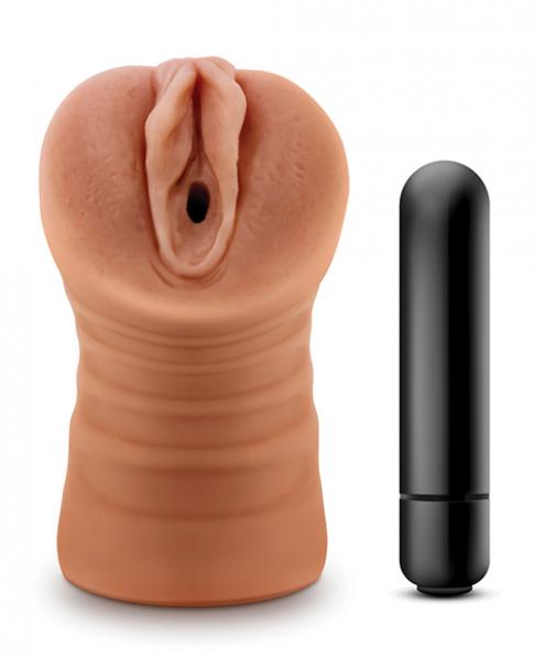 M For Men Julieta Mocha Tan Vagina Stroker - ACME Pleasure