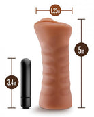 M For Men Julieta Mocha Tan Vagina Stroker - ACME Pleasure