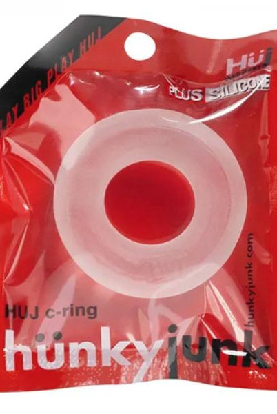 Hunkyjunk Huj C-Ring Ice Clear - ACME Pleasure