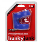 Hunky Junk Connect Cock Ball Tugger Blue - ACME Pleasure