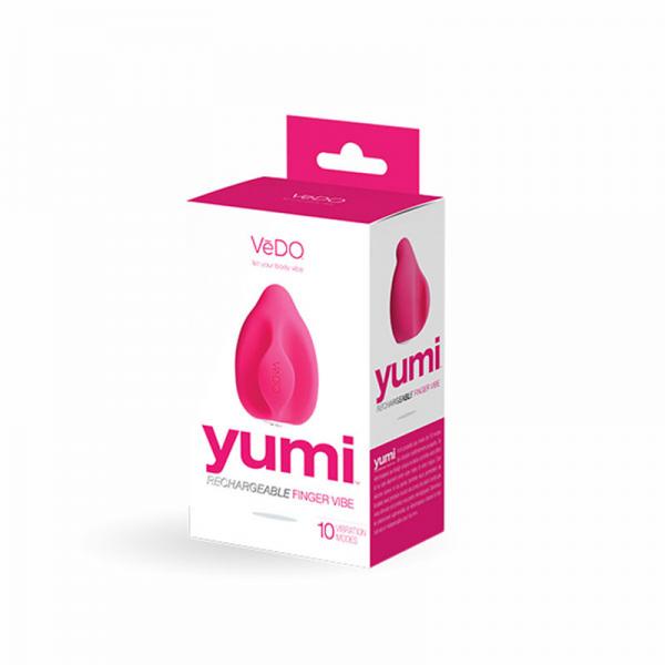 Vedo Yumi Rechargeable Finger Vibe - Foxy Pink - ACME Pleasure