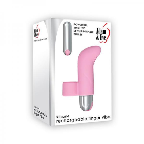 Adam & Eve Rechargeable Finger Vibe Pink - ACME Pleasure