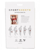 Sportsheets Saffron Strap On Black Red O/S - ACME Pleasure