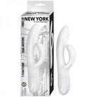 Vibes Of New York G-spot Massager Dual Motors 7 Function Rechargeable Silicone Waterproof White - ACME Pleasure