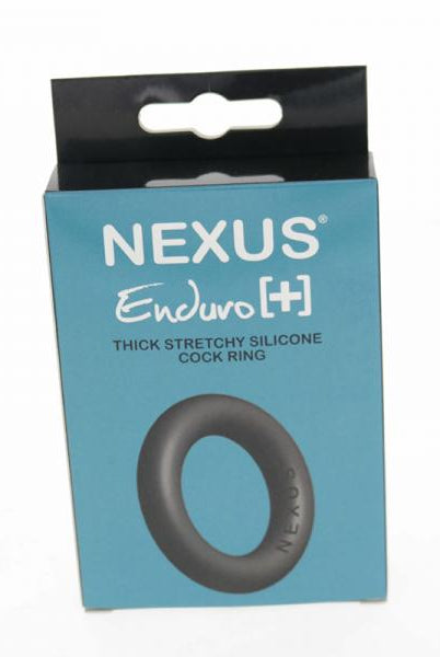 Nexus Enduro+ Thick Silicone Cock Ring - Black - ACME Pleasure