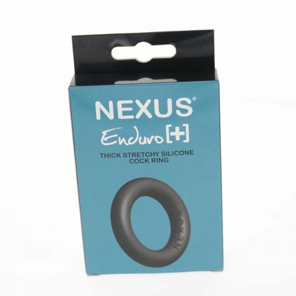 Nexus Enduro+ Thick Silicone Cock Ring - Black - ACME Pleasure