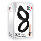 A&e Silicone Dual Ring Clit Tickler - ACME Pleasure