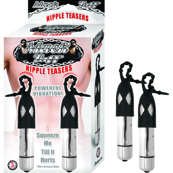 Mack Tuff Nipple Teasers Silver/black - ACME Pleasure