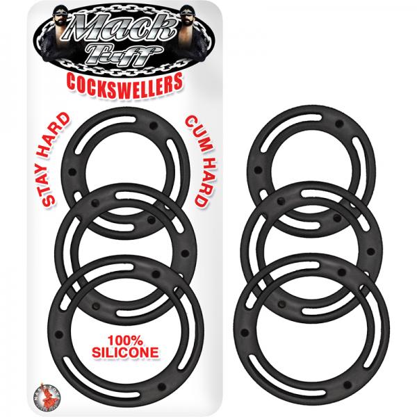 Mack Tuff Cockswellers Set Of 3 Black - ACME Pleasure