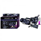 Heart-on Deluxe Harness Kit With Straight Dong Purple - ACME Pleasure