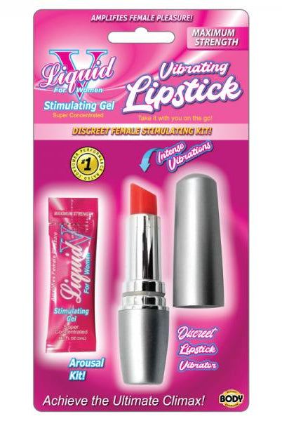 Liquid V Vibrating Lipstick Kit - ACME Pleasure