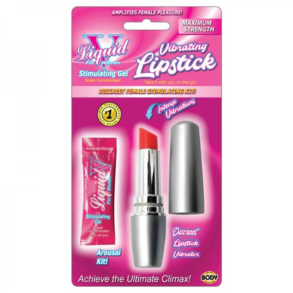 Liquid V Vibrating Lipstick Kit - ACME Pleasure