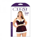 All The Jingle Ladies Costume Set; Long Line Bra, Garter Skirt, And Pant - ACME Pleasure